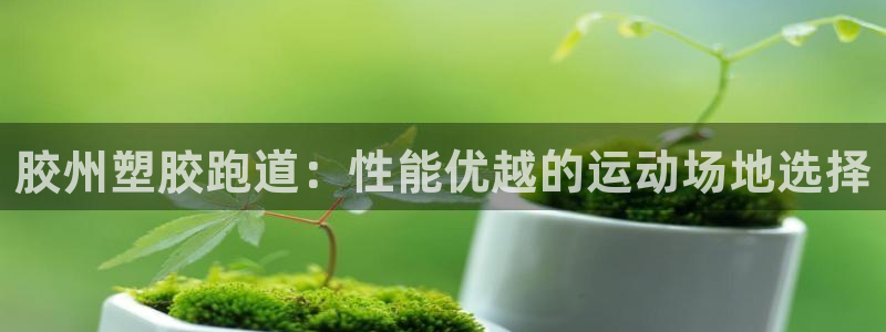 红足一1世手机皇冠：胶州塑胶跑道：性能优越的运动场地选择