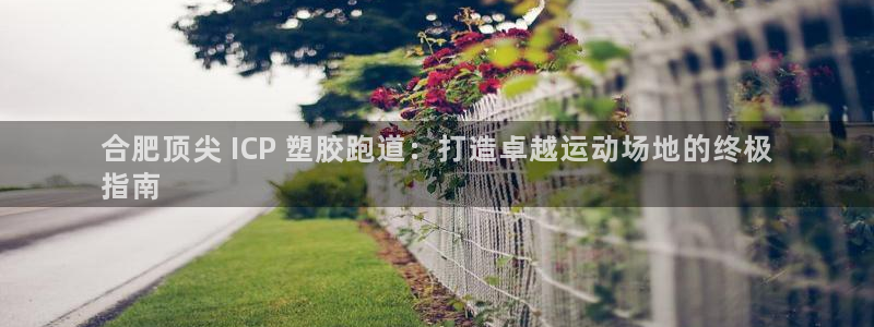 333814红·足一世比分：合肥顶尖 ICP 塑胶跑道：打造卓越运动场地的终极
指南