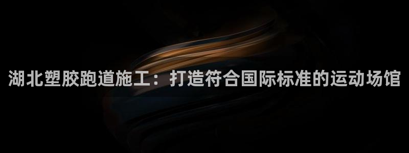 红足一生世：湖北塑胶跑道施工：打造符合国际标准的运动场馆