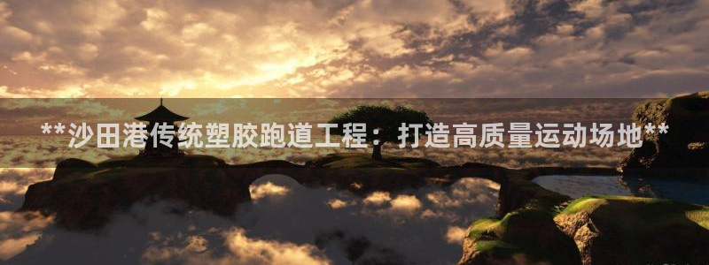 红足一一世：**沙田港传统塑胶跑道工程：打造高质量运动场地**