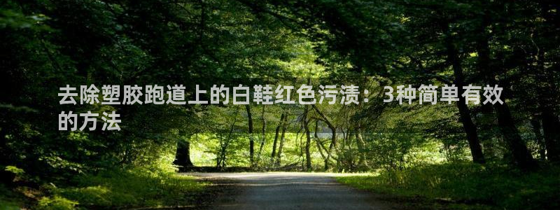 红足1一世 2站：去除塑胶跑道上的白鞋红色污渍：3种简单有效
的方法