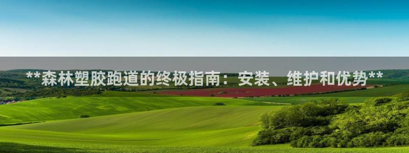 4633333开奖结果4176一点红：**森林塑胶跑道的终极指南：安装、维护和优势**