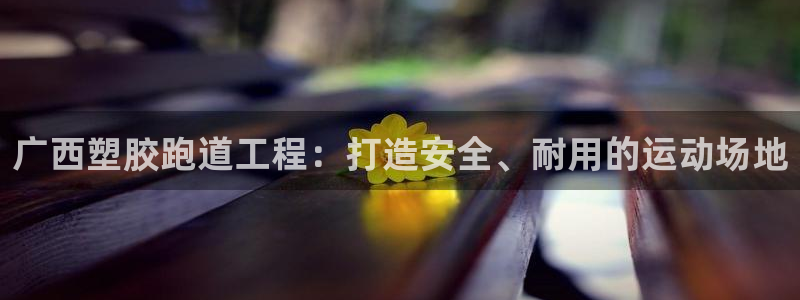 红足1世官网：广西塑胶跑道工程：打造安全、耐用的运动场地