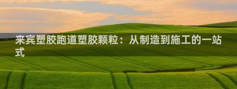 百度红足一1是为什么：来宾塑胶跑道塑胶颗粒：从制造到施工的一站
式