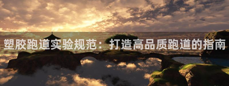 红足一一世足球网开奖记录：塑胶跑道实验规范：打造高品质跑道的指南