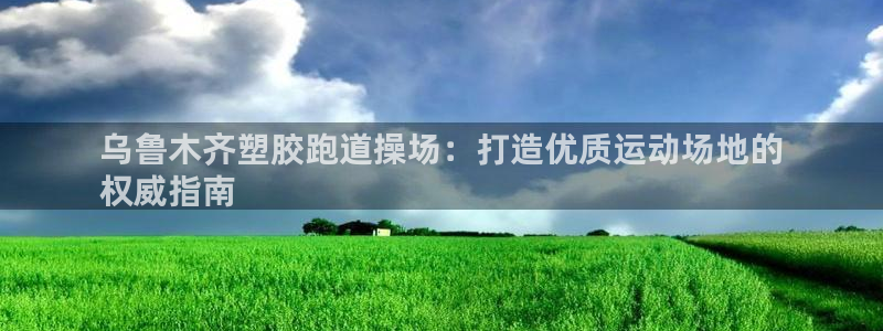 红足1一世：乌鲁木齐塑胶跑道操场：打造优质运动场地的
权威指南