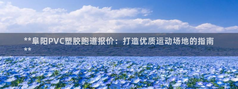 红足1一世：**阜阳PVC塑胶跑道报价：打造优质运动场地的指南
**