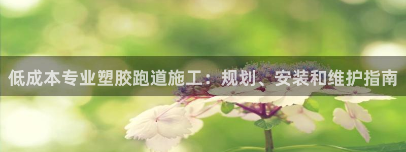 红足1一世 2站：低成本专业塑胶跑道施工：规划、安装和维护指南